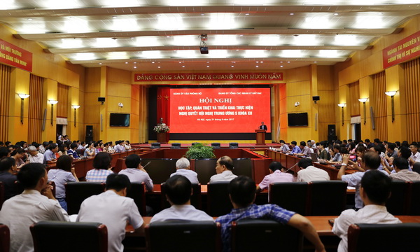 Bộ Tài nguyên và Môi trường quán triệt, triển khai Nghị quyết Trung ương 5 khóa XII ​