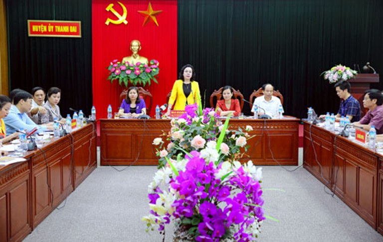Thanh Oai cần đầu tư có trọng tâm, trọng điểm