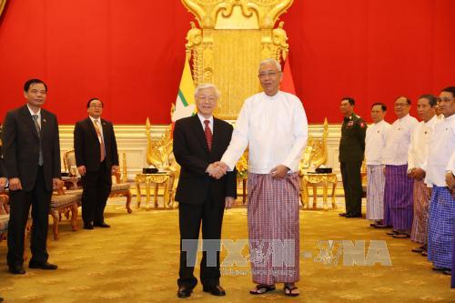 Tuyên bố chung về quan hệ Đối tác Hợp tác Toàn diện Việt Nam - Myanmar