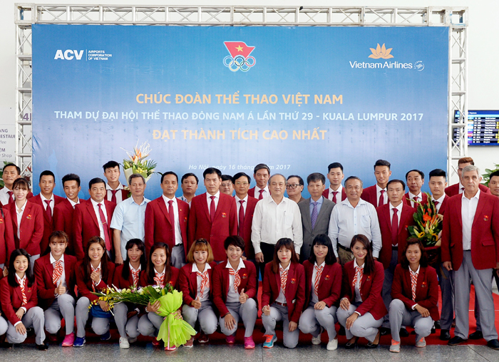 Vietnam Airlines tiếp tục đồng hành cùng Đoàn thể thao Việt Nam tham dự SEA Games 29