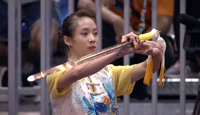 Dương Thúy Vy giành HCV đầu tiên cho Việt Nam tại SEA Games 29
