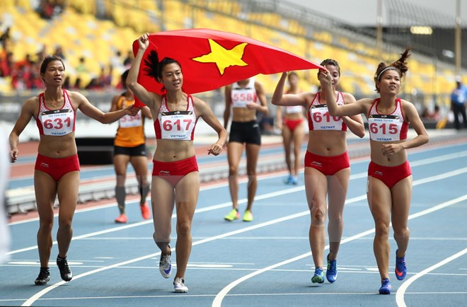 SEA Games 29 “Cơn mưa vàng” điền kinh – thành quả của sự khổ luyện