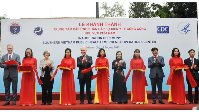 Khánh thành Trung tâm đáp ứng khẩn cấp sự kiện y tế công cộng khu vực phía Nam