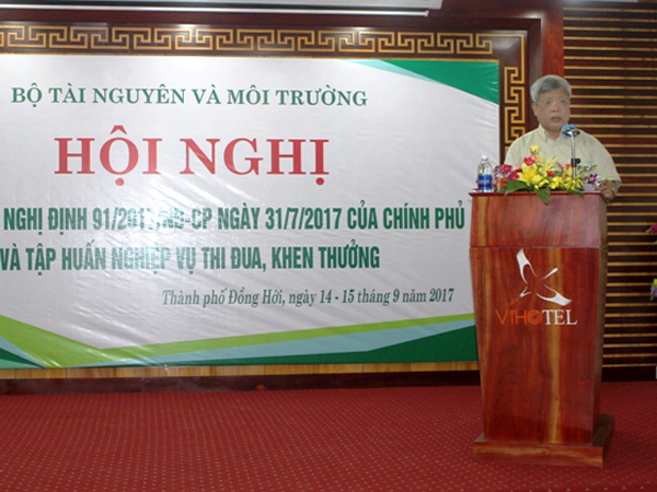 Bộ Tài nguyên và Môi trường triển khai thực hiện Luật Thi đua, Khen thưởng