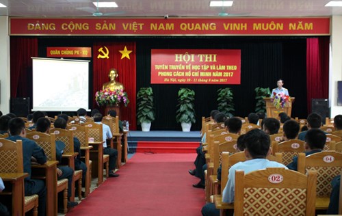 Hội thi tuyên truyền học tập và làm theo phong cách Hồ Chí Minh