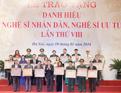 Cần bổ sung quy định cụ thể việc xét tặng danh hiệu cao quý trong lĩnh vực văn hóa, nghệ thuật