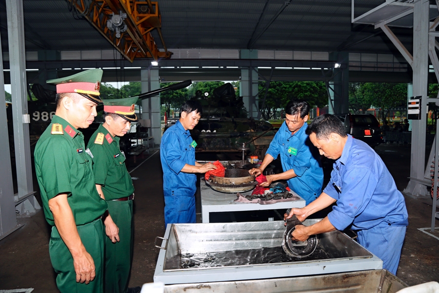 Binh Chủng Tăng thiết giáp tạo bước đột phá toàn diện chất lượng công tác kỹ thuật