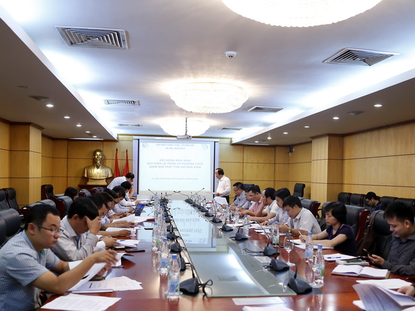 Xây dựng Nghị định quy định lộ trình và phương thức giảm nhẹ phát thải khí nhà kính