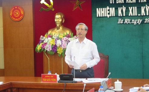 Ủy ban Kiểm tra Trung ương Thi hành kỷ luật cảnh cáo đối với đồng chí Huỳnh Đức Thơ