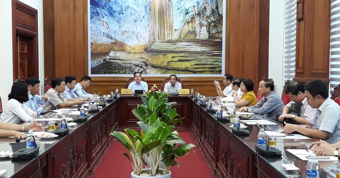 Trưởng Ban Kinh tế Trung ương Nguyễn Văn Bình làm việc với Thường trực Tỉnh ủy Quảng Bình