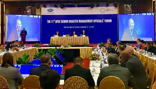 APEC 2017 Không thể đạt được 17 mục tiêu phát triển bền vững nếu không ngăn ngừa rủi ro thiên tai