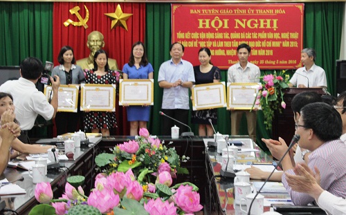 Nâng cao chất lượng các tác phẩm sáng tác, quảng bá về chủ đề “Học tập và làm theo tấm gương đạo đức Hồ Chí Minh”