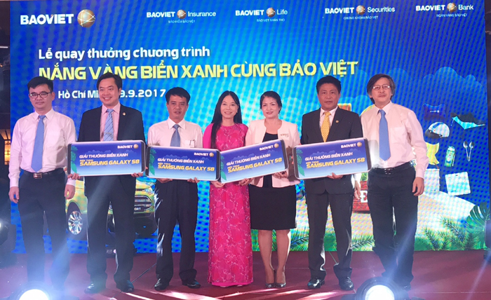35 000 khách hàng được tập đòan Bảo Việt tri ân trong chương trình “Nắng vàng biển xanh cùng Bảo Việt”