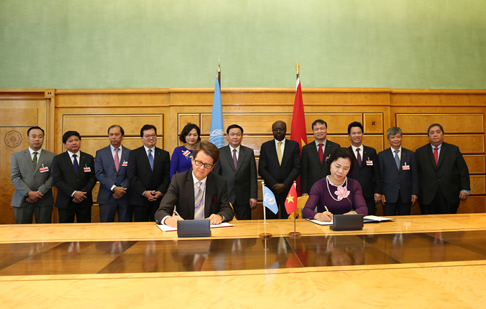 Phó Thủ tướng Vương Đình Huệ Việt Nam ủng hộ chương trình nghị sự của UNCTAD