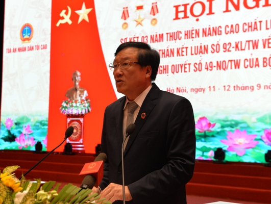 Nâng cao chất lượng công tác xét xử theo tinh thần cải cách tư pháp