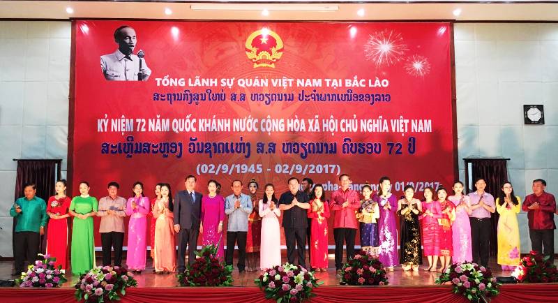 Kỷ niệm 72 năm Quốc khánh Việt Nam tại Bắc Lào