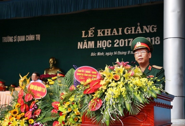 Trường Sĩ quan Chính trị khai giảng năm học 2017 - 2018