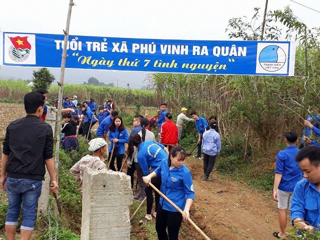 Tuổi trẻ huyện Tân Lạc Hòa Bình học và làm theo Bác