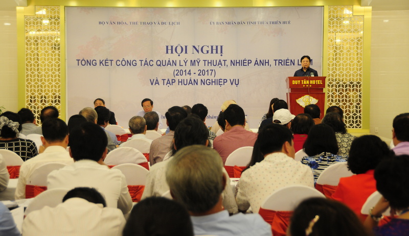 Tổng kết công tác quản lý mỹ thuật, nhiếp ảnh và triển lãm toàn quốc giai đoạn 2014 - 2017