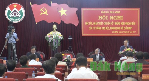 Đắk Nông Chú trọng các giải pháp nâng cao hiệu quả công tác tuyên truyền Chỉ thị 05