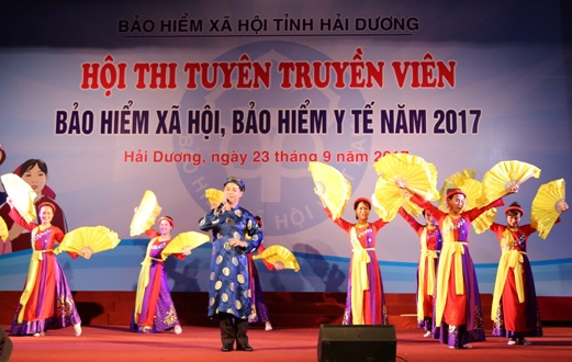 Hải Dương Hội thi tuyên truyền viên BHXH, BHYT