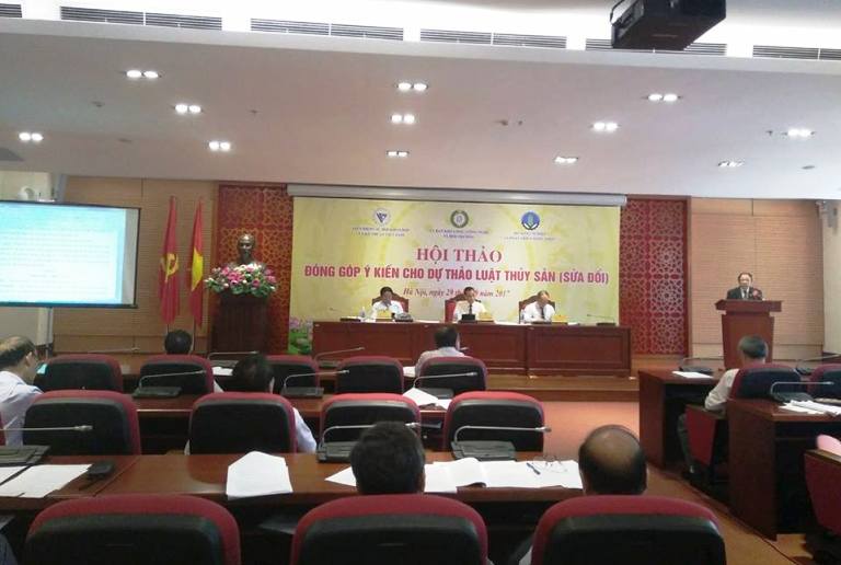 Đóng góp ý kiến cho Luật Thủy sản sửa đổi