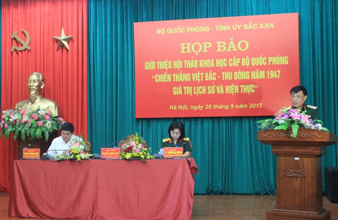 Hội thảo khoa học về Chiến thắng Việt Bắc Thu - Đông năm 1947