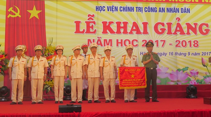 Học viện Chính trị công an nhân dân khai giảng năm học mới