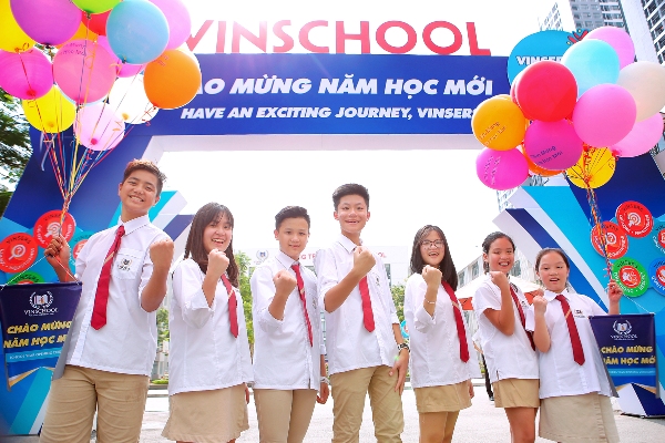 Vinschool từng bừng khai giảng năm học mới