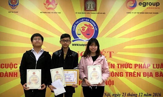 Cuộc thi Luật gia tương lai” cho học sinh THPT
