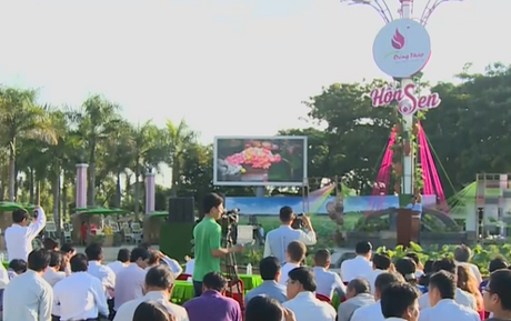 Khai mạc Ngày hội sen Đồng Tháp