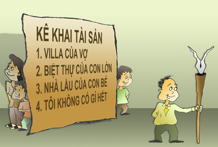 “Tiền kiểm” và công khai