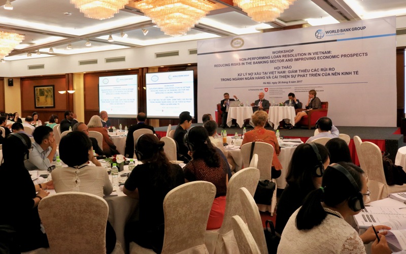 Nhóm Ngân hàng Thế giới hỗ trợ Việt Nam giải quyết nợ xấu, cải thiện nền kinh tế
