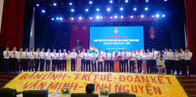 Bế mạc Đại hội Đoàn Thanh niên Khối các cơ quan Trung ương khóa III, nhiệm kỳ 2017- 2022