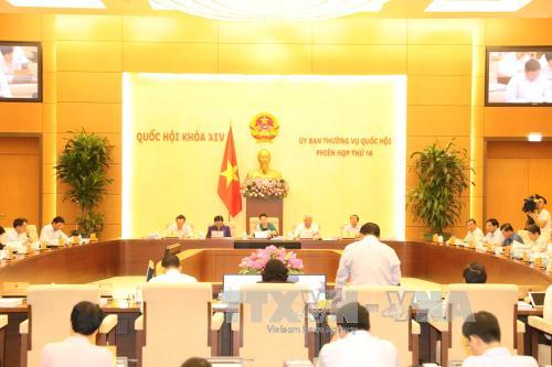 Khai mạc Phiên họp thứ 14 Ủy ban Thường vụ Quốc hội