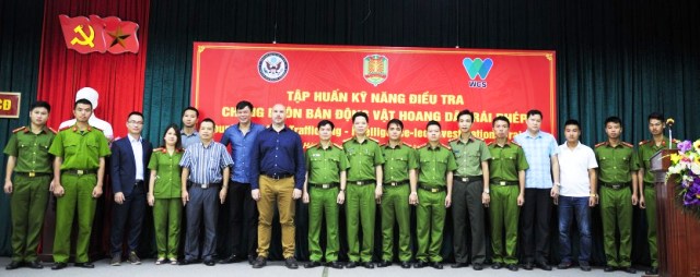 Đào tạo kỹ năng điều tra cho cán bộ thực thi pháp luật trong đấu tranh chống tội phạm động vật hoang dã