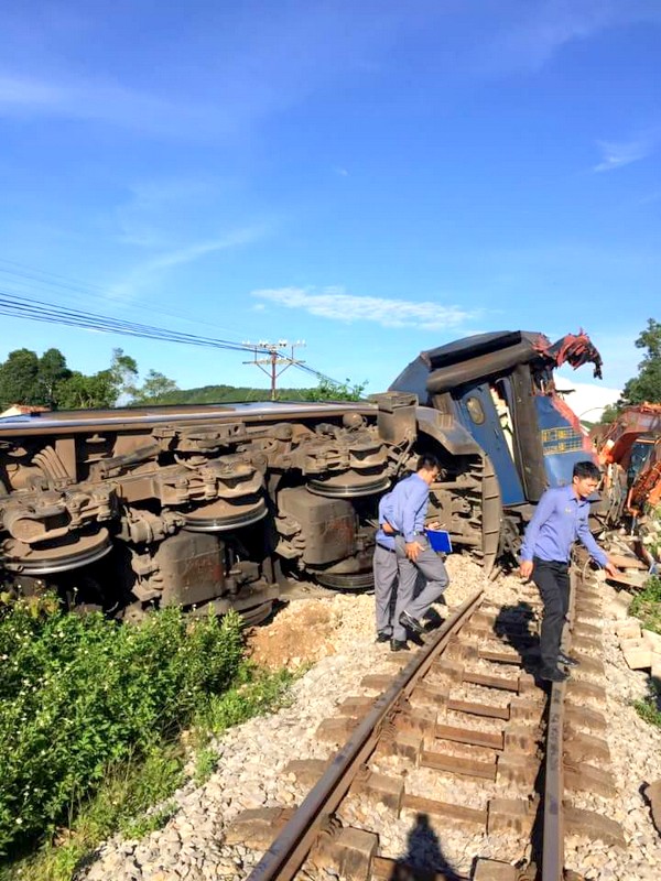 Tai nạn đường sắt tại Quảng Bình