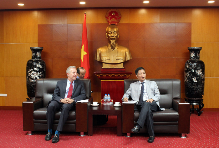 Bộ Công Thương tiếp Đại sứ đặc mệnh toàn quyền Hợp chúng quốc Hoa Kỳ tại Việt Nam