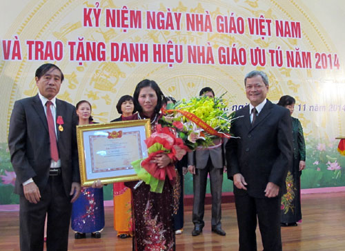 Lập Hội đồng xét tặng danh hiệu “Nhà giáo Nhân dân”, “Nhà giáo Ưu tú”