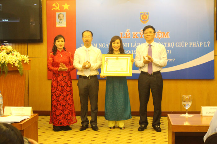 Kỷ niệm 20 năm ngày thành lập tổ chức trợ giúp pháp lý