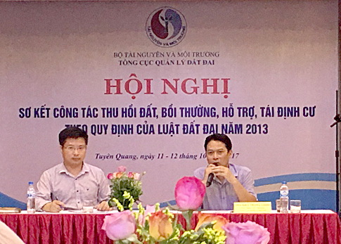 Tháo gỡ vướng mắc trong công tác bồi thường, hỗ trợ, tái định cư