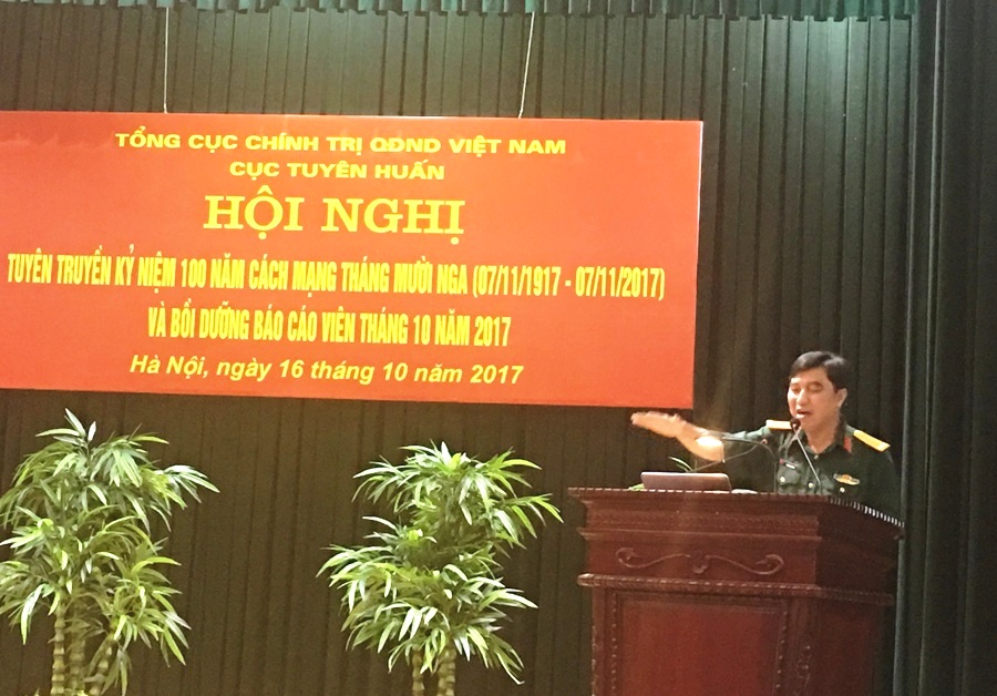 Hội nghị tuyên truyền kỷ niệm 100 năm Cách mạng Tháng Mười Nga