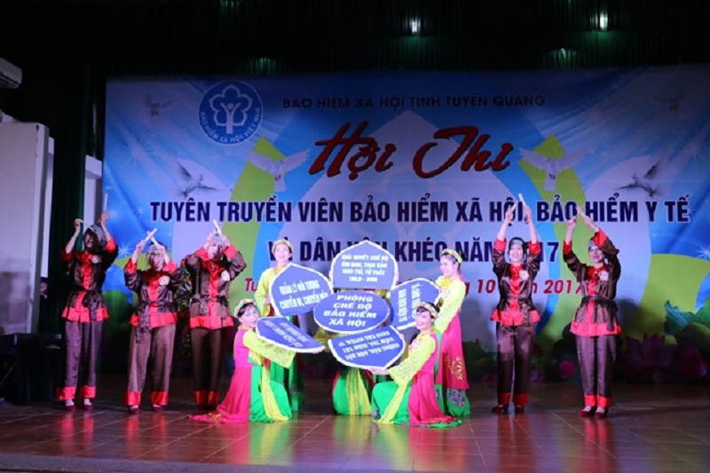 Tuyên Quang Hội thi tuyên truyền viên bảo hiểm xã hội, bảo hiểm y tế và dân vận khéo năm 2017