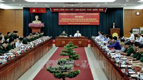 TP Hồ Chí Minh Tăng cường phối hợp công tác quân sự, quốc phòng gắn với phát triển kinh tế - văn hóa - xã hội