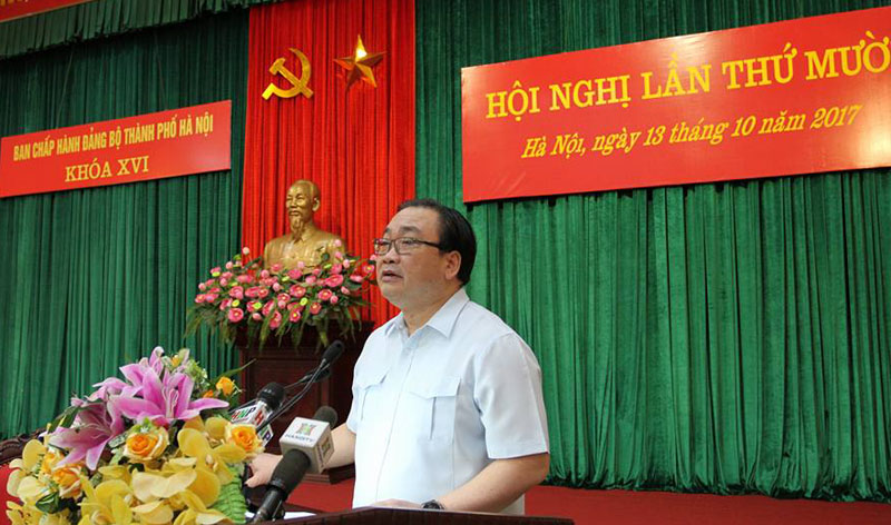 Hội nghị lần thứ mười Ban Chấp hành Đảng bộ thành phố Hà Nội