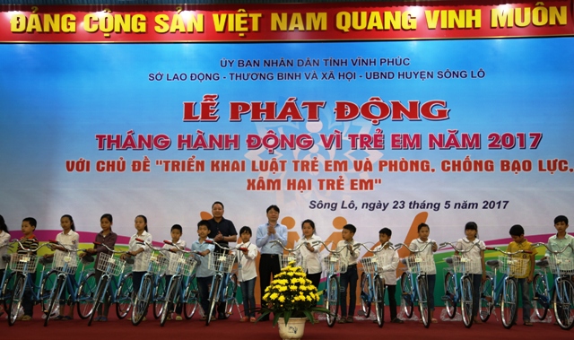 Vĩnh Phúc Hiệu quả trong thực hiện Chỉ thị về công tác chăm sóc, giáo dục và bảo vệ trẻ em