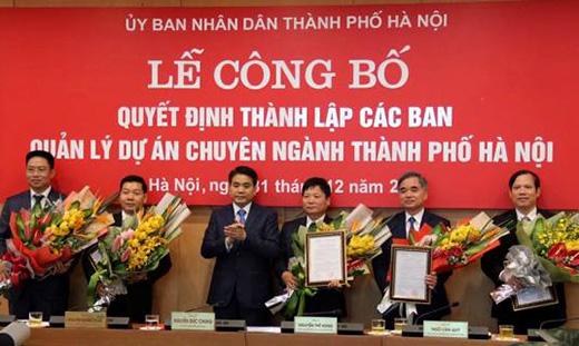 Hà Nội Số lượng cán bộ, người lao động tại các Ban quản lý dự án nhiều hơn so với khối lượng công việc