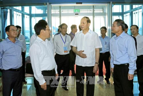 Chủ tịch nước Trần Đại Quang kiểm tra công tác lễ tân, an ninh trật tự phục vụ APEC