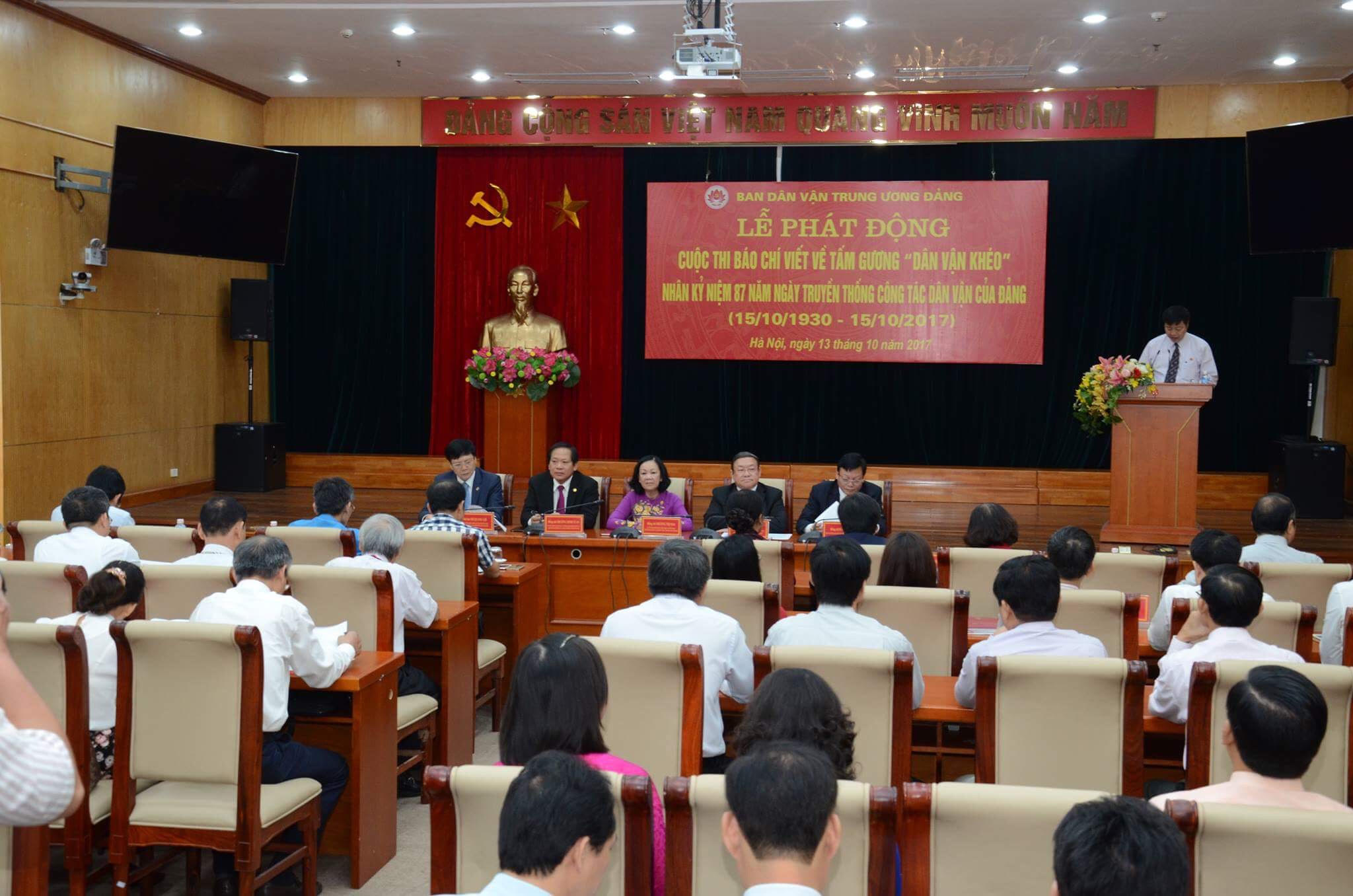Phát động Cuộc thi báo chí viết về tấm gương “Dân vận khéo”