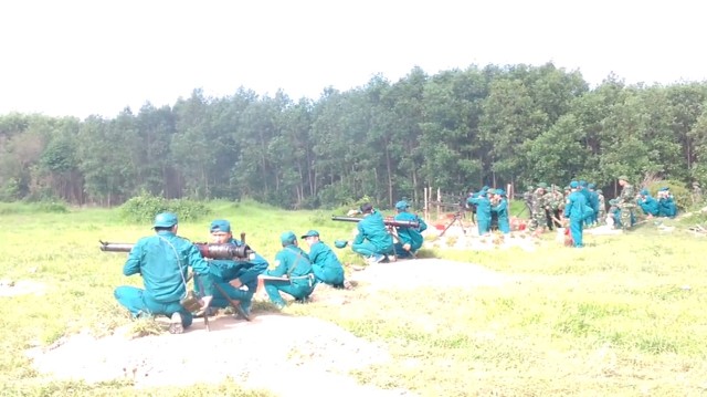 Quân khu 1 Triển khai thực hiện có hiệu quả Luật Dân quân tự vệ